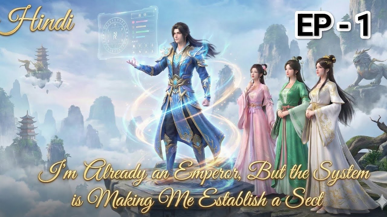 I'm Already an Emperor, But the System is Making Me Establish a Sect || Episode 1 || in Hindi #novel