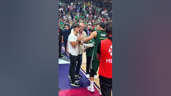 Γιαννακόπουλος σε Σλούκα: Εσείς το πήρατε, εσείς θα το σηκώσετε #euroleague #paobc #basketball
