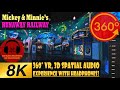 Mickey & Minnie's Runaway Railway [8K 360 | 3D Spatial Audio]