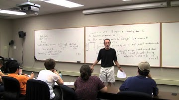 X-Math@LSU Summer 2009, The Twisted Alexander Polynomial, Part I, Lecture by Dan Silver