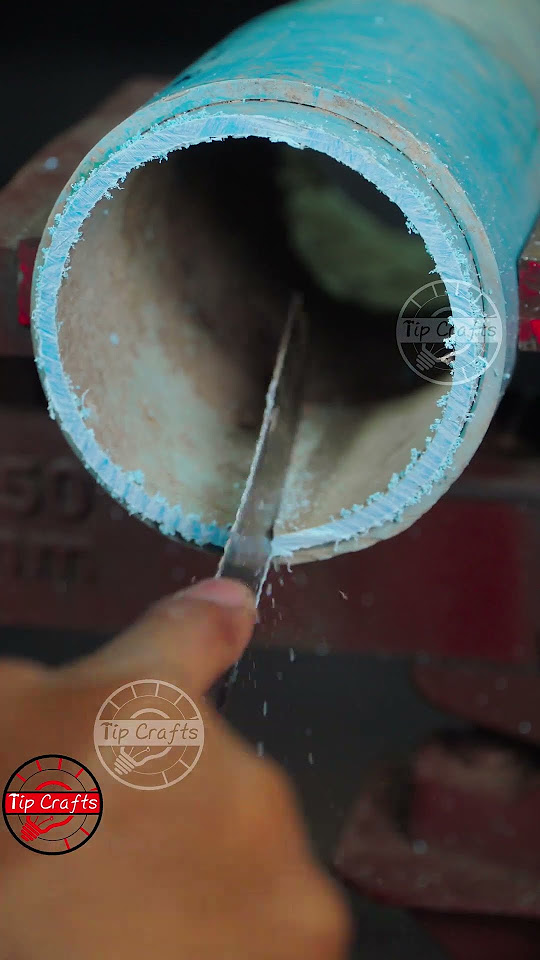 How to unglue, recycle, reuse old PVC fittings. Don't toss them away