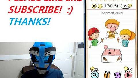 BRAIN TEST LEVEL 151 WALKTHROUGH WITH ANSWERS