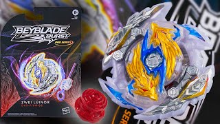 HASBRO'S XTEND+! NEW Zwei Luinor Blitz Xtend+ Metsu Beyblade Burst Pro Series Review Battles QR Code