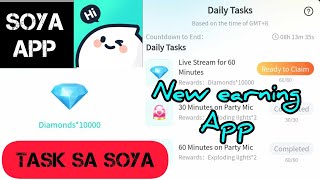 Soya App; Paano maglive at kumita sa Soya app | New Earning app | Beginners Guide screenshot 5