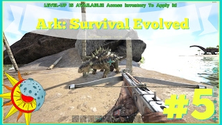 Ark Let's Play! Ep: 5 Taming some Ankylosaurus'!
