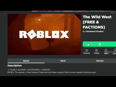 Live Wild West Factions Update Trailer Review Roblox Youtube - roblox wild west faction logo