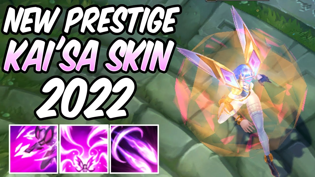 NEW KAI'SA PRESTIGE SKIN 2022 MYTHIC SHOP KAI'SA MID GAMEPLAY Build