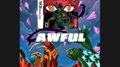 SHITE REVIEWS: Godzilla Unleashed Double Smash Nintendo DS