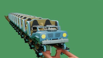 Vekoma Family Launch Kit | NoLimits 2 Custom Coaster Style