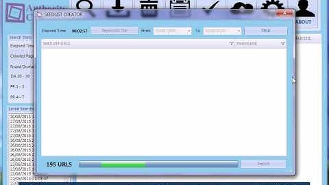 How to use Seed List Creator (Authority Crawler)