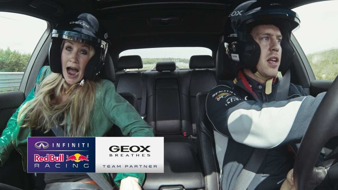 GEOX - Scream Challenge with Infiniti Red Bull Racing Team - YouTube