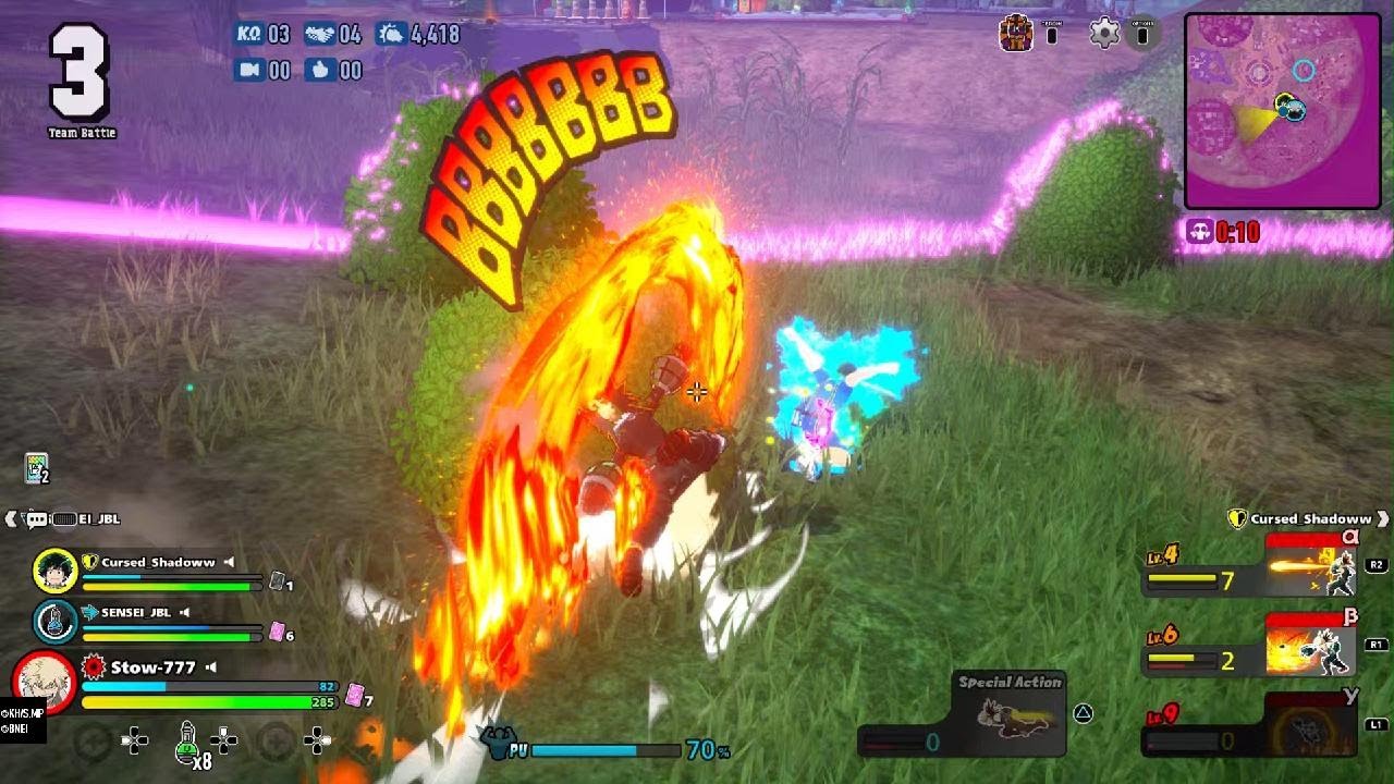 MY HERO ULTRA RUMBLE Teamwork