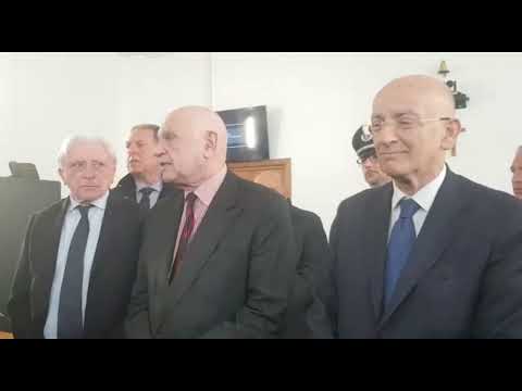 Il ministro Carlo Nordio a Bari: in Corte d'appello inaugura un'aula intitolata a Eustachio Sisto