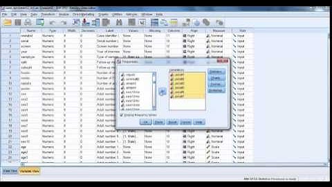 Frequency Test and Recoding into Same Variables in SPSS