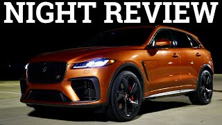 Jaguar F-PACE SVR Night Review & Drive