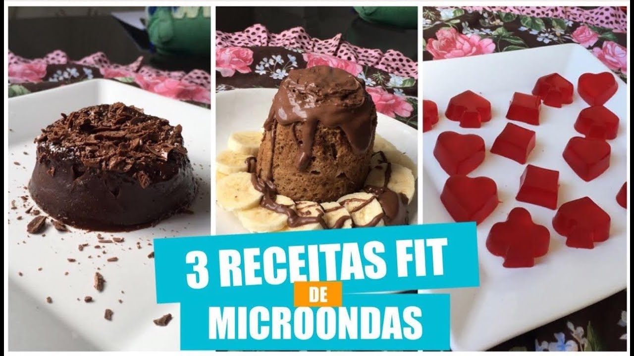 3 RECEITAS FIT DE MICROONDAS DELÍCIAS DA MARCHI #39
