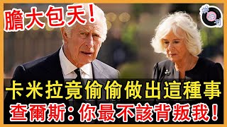 膽大包天！卡米拉被安妮公主抓個現行，竟瞞著王室竟做出這種事！查爾斯暴怒即刻宣佈重大決定，這回王后真的要換人了！#卡米拉#安妮#查爾斯#娛約刊