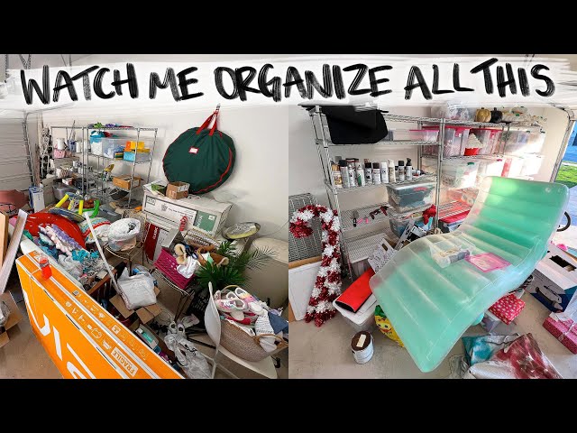 Grandma's Little Pearls: I Call it My Resources  Garage organization,  Garage attic storage, Holiday organization storage