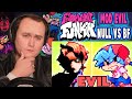 FRIDAY NIGHT FUNKIN&#39; mod EVIL Null vs BF! | Reaction | Corrupted GF back!?