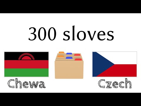 300 sloves + Čtení a poslech - Čičevština + Čeština - (rodilý mluvčí)