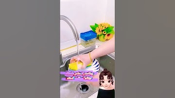 Hộp đựng nước rửa chén bát 2 in 1 thông minh tiện lợi! #review #giadung #tienich #shorts