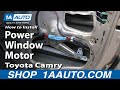 How to Replace Power Window Motor 1983-2001 Toyota Camry