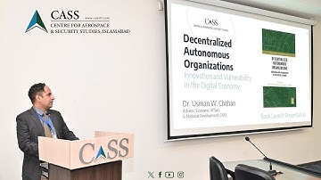 Book Launch │Decentralized Autonomous Organizations | 5 Nov 2024