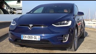 2017 Tesla Model X 90 D [ESSAI VIDEO] : Aile... dorado (avis, prix, autonomie)