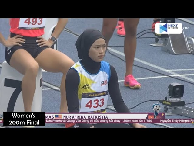 Women's 200m Final | Athletics | 32nd SEA GAMES Cambodia 2023 class=