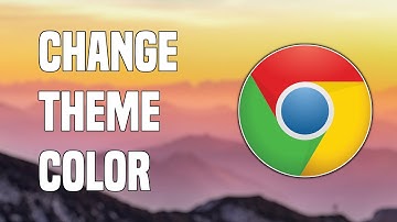 How To Change Theme Color On Google Chrome Browser | Tutorial