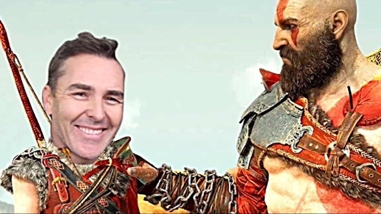 Troy Baker and Nolan North in God of War!