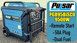 Unboxing & Setting up the Pulsar PGD95BiSCO 9500w Inverter Generator. Less money and More Features?
