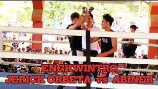 Tapatan ng magagaling na amateur boxer sa uson Masbate Jerick Orbeta vs Abiner