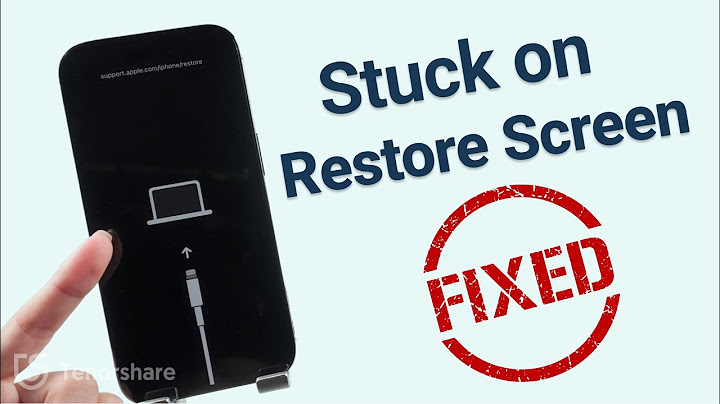 Lỗi restore iphone the deviec canot be four