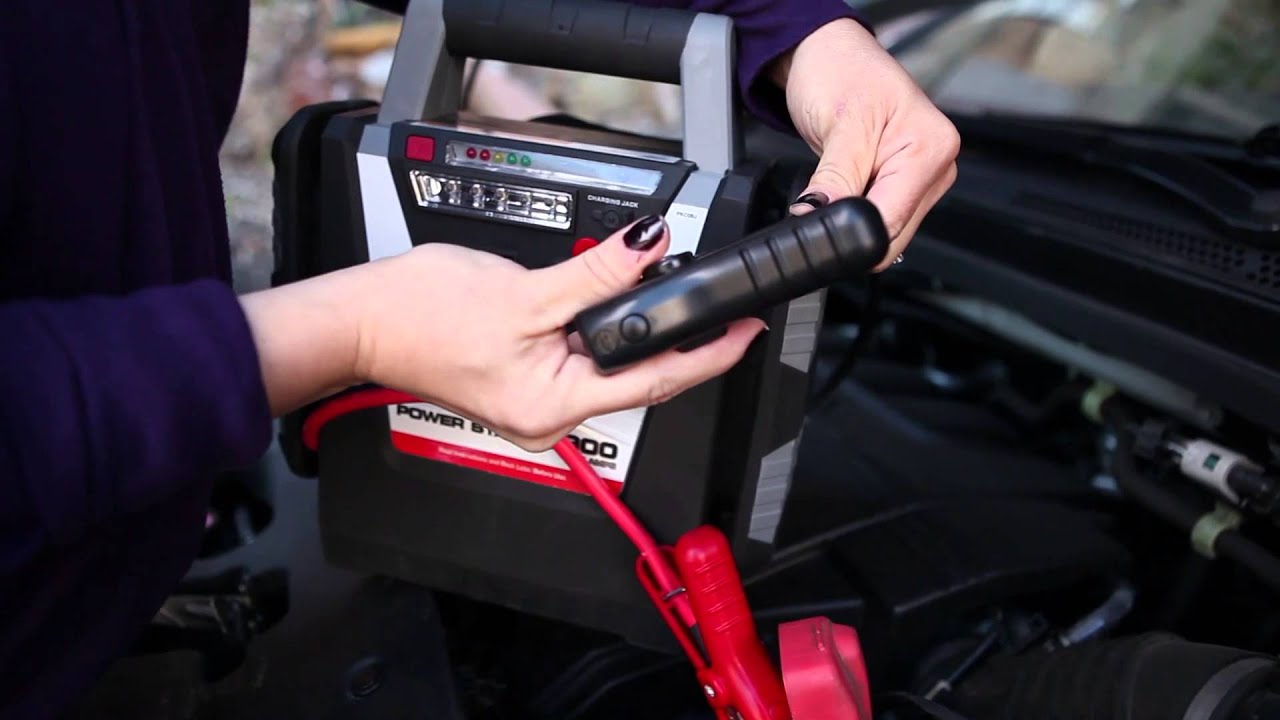 How to Jump Start a Car with a Power Pack 