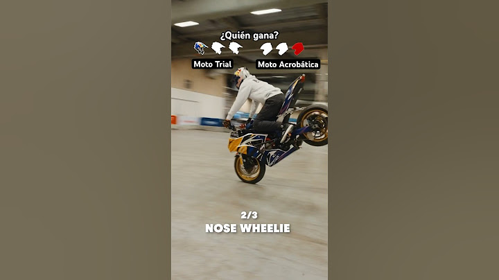 Moto Trial vs Moto acrobática 🏁