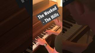 The Weeknd - The Hills 🔷 #pianocover #theweeknd #keys #shorts #musician #pianist #popular