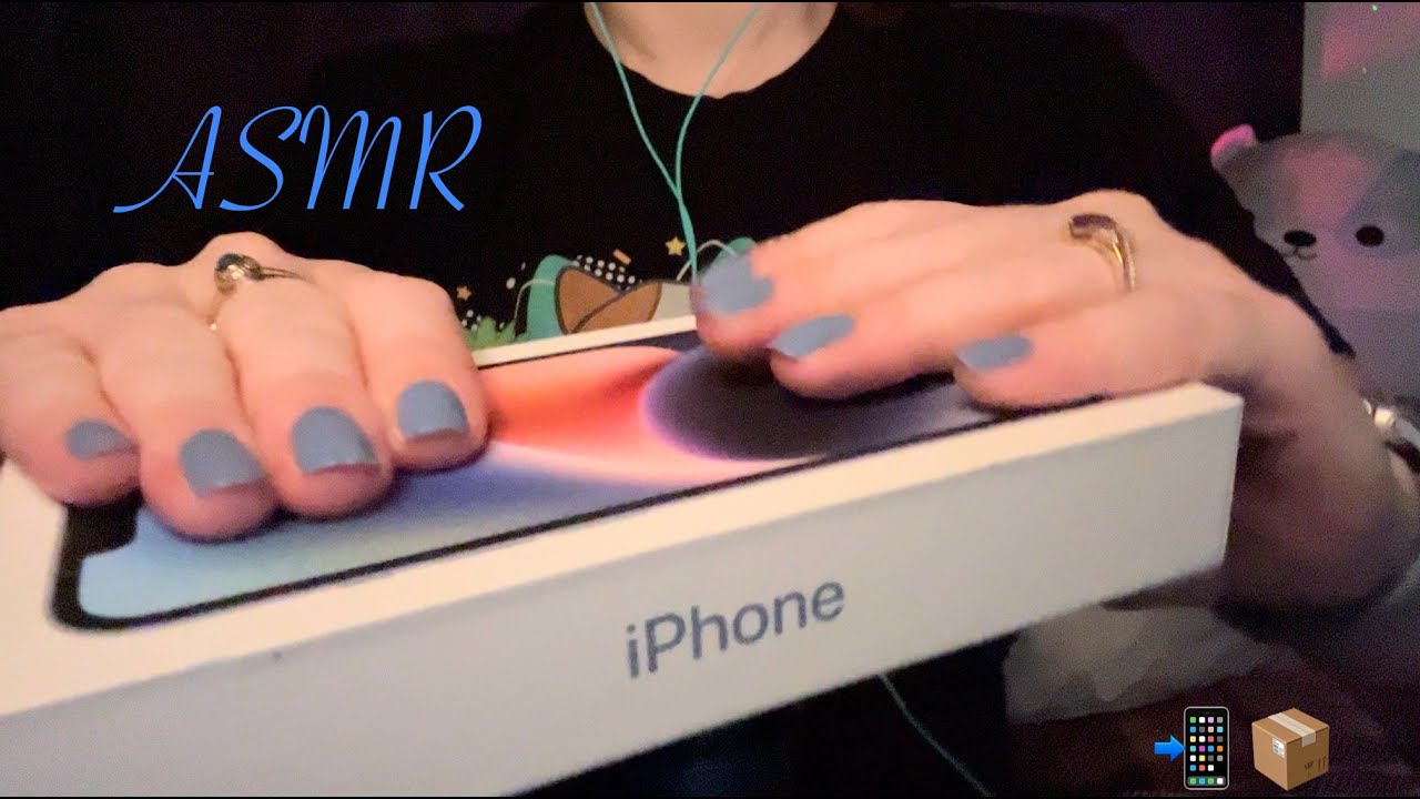 ASMR - Tapping on iPhone boxes and case! - YouTube