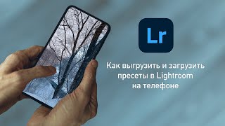 Как добавить и скачать пресет в Lightroom на телефоне