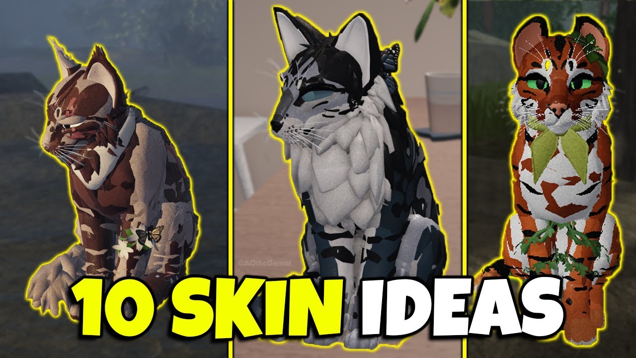 Warrior Cats: Skins Ideas! #13 (Roblox) 