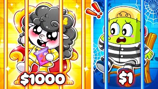 Babachop Rich Vs Broke Prison Lets Escape From Color Prison Cartoons For Kids By Matt, Not Again