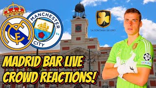 🔥The Moment Lunin SILENCED the Etihad🤫 Man City vs Real Madrid Champions League Live Crowd Reactions