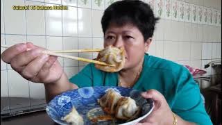 Lunch beef dimsum & sulastri chili sauce 15 ‼️ tkw taiwan.