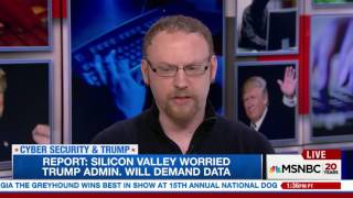 Lance MSNBC Interview - Trump and cybersecurity policies