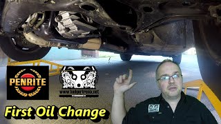 Audi Engine Rebuild - First Oil Change!