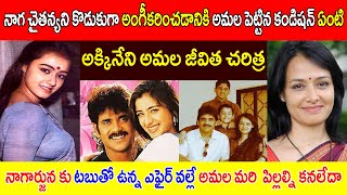 Biography of Akkineni Amala // What was the condition imposed to accept Naga Chaitanya as his son