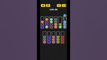 Ball sort puzzle level 320