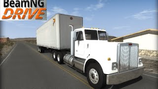 Video thumbnail of "BeamNG DRIVE mod truck T 75 and Trailer"