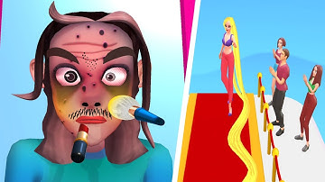 Makeup Kit vs hair challenger - All level android, ios. Gameplay walkthrough.