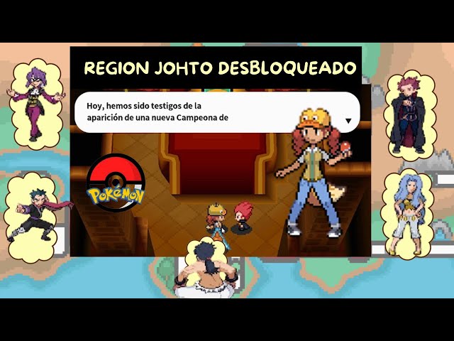 Mi Equipo de la Liga Pokémon Johto